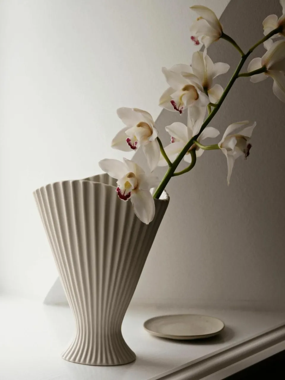 Vaas Fountain van keramiek, H 31 cm^ferm LIVING New