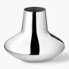 Vaas Henning Koppel van edelstaal, H 22 cm^GEORG JENSEN New