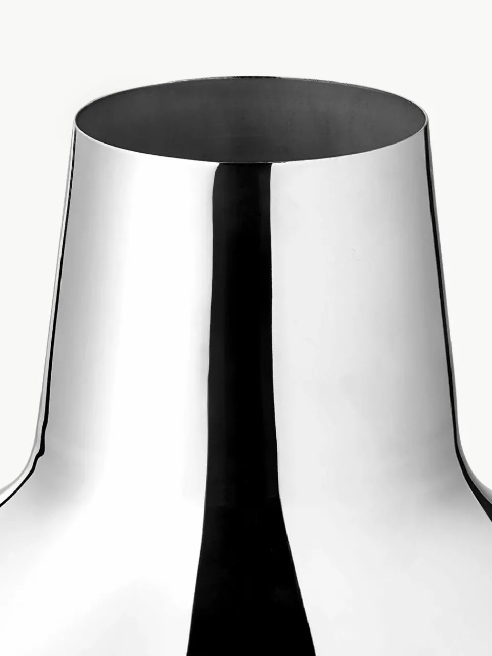 Vaas Henning Koppel van edelstaal, H 19 cm^GEORG JENSEN Online