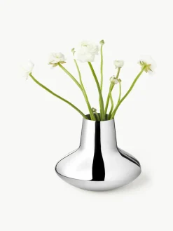 Vaas Henning Koppel van edelstaal, H 19 cm^GEORG JENSEN Online