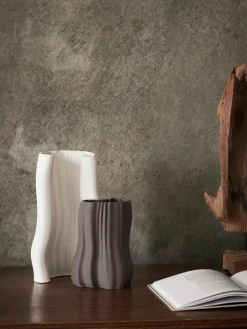 Vaas Moire van keramiek, H 20 cm^ferm LIVING Sale