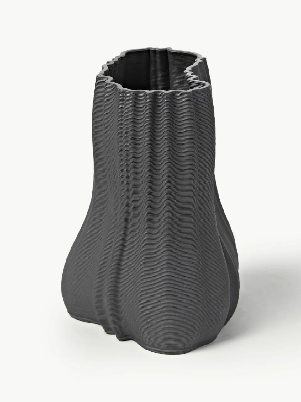 Vaas Moire van keramiek, H 20 cm^ferm LIVING Sale