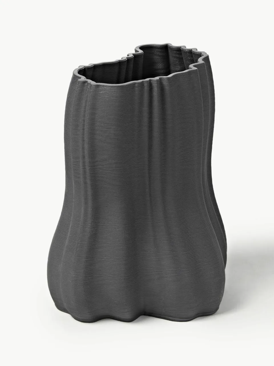 Vaas Moire van keramiek, H 20 cm^ferm LIVING Sale