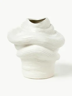 Vaas Moss van keramiek, H 36 cm^Westwing Collection Hot