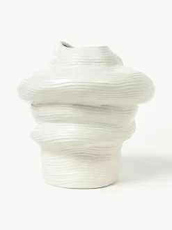 Vaas Moss van keramiek, H 36 cm^Westwing Collection Hot