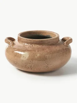 Vaas Veda van terracotta, H 16 cm^Westwing Collection New