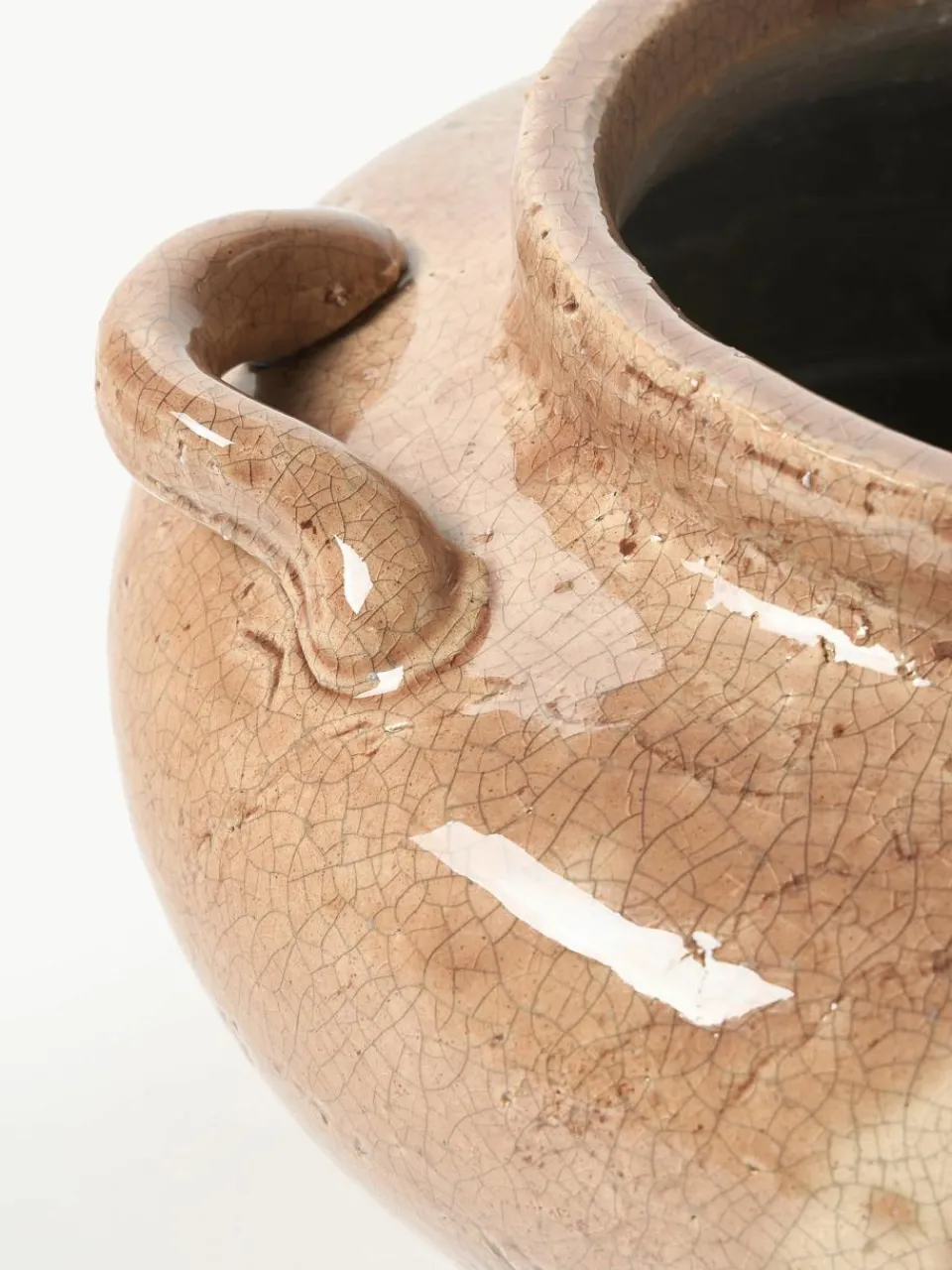 Vaas Veda van terracotta, H 16 cm^Westwing Collection New