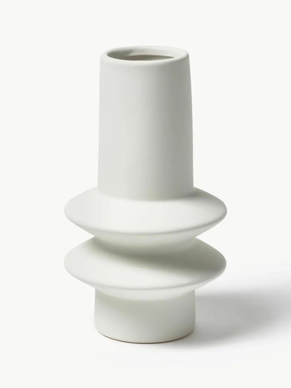 Vazen Isen van keramiek, 2-delig^Westwing Collection Outlet