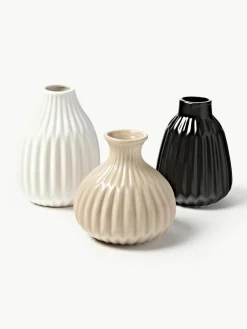 Vazen Palo van porselein, set van 3^Westwing Collection New