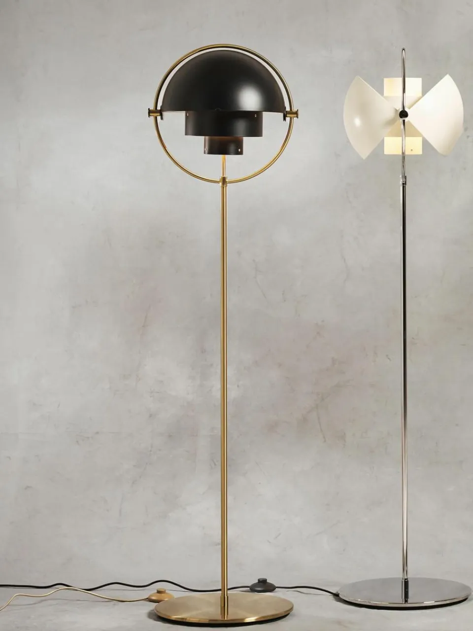 Verstelbare vloerlamp Multi-Lite^GUBI Online