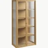 Vitrine Reed met gecanneleerd glas^ferm LIVING Clearance