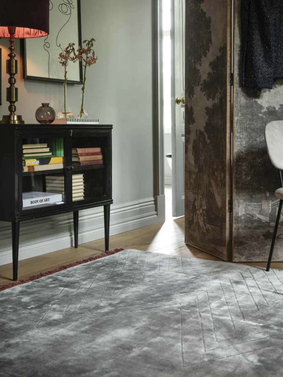 Vitrinekast Betty van mangohout^Ellos Home Discount