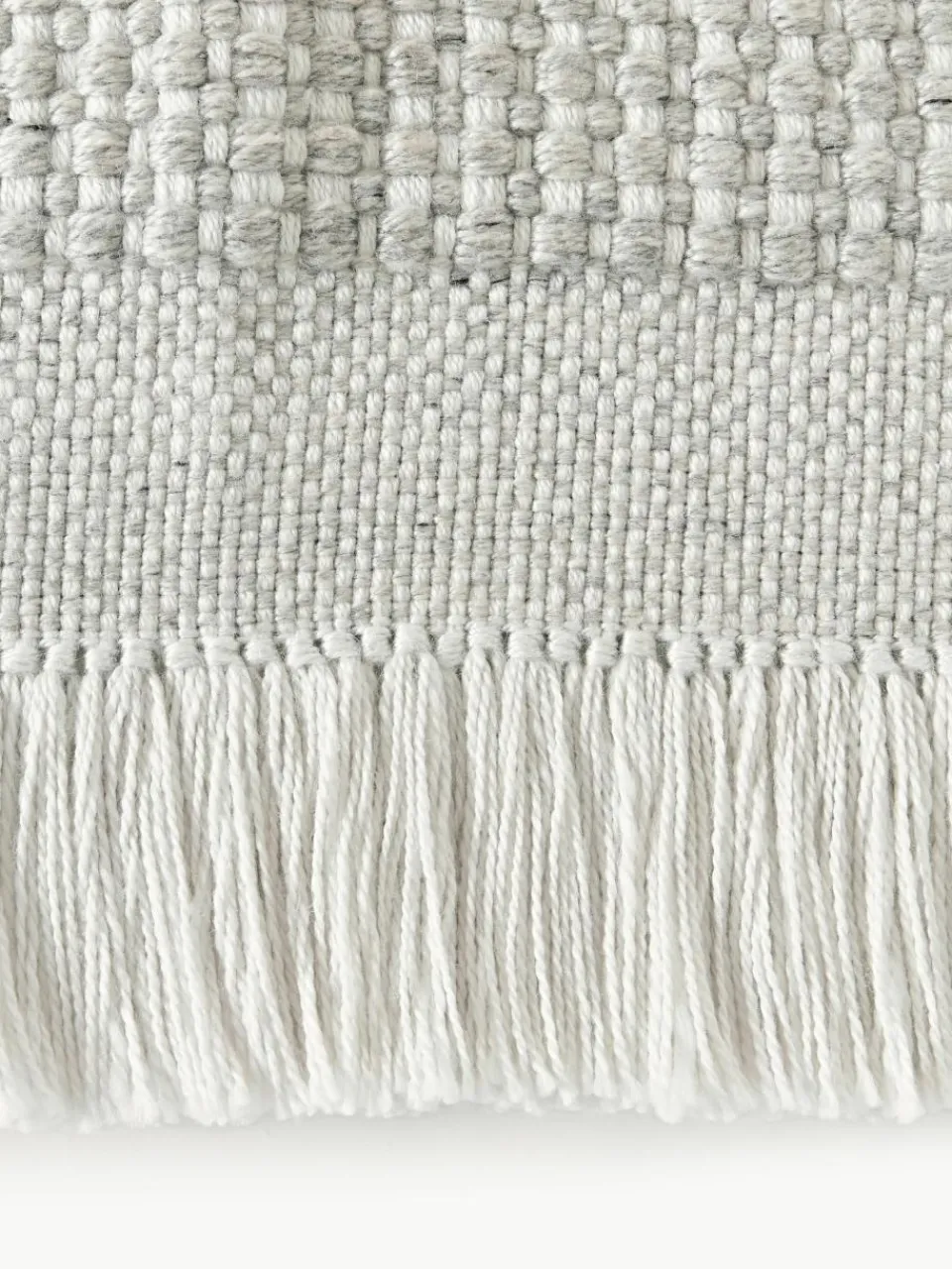 Vlak geweven vloerkleed Ryder met franjes^Westwing Collection Fashion