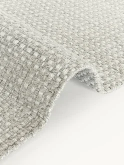 Vlak geweven vloerkleed Ryder met franjes^Westwing Collection Fashion