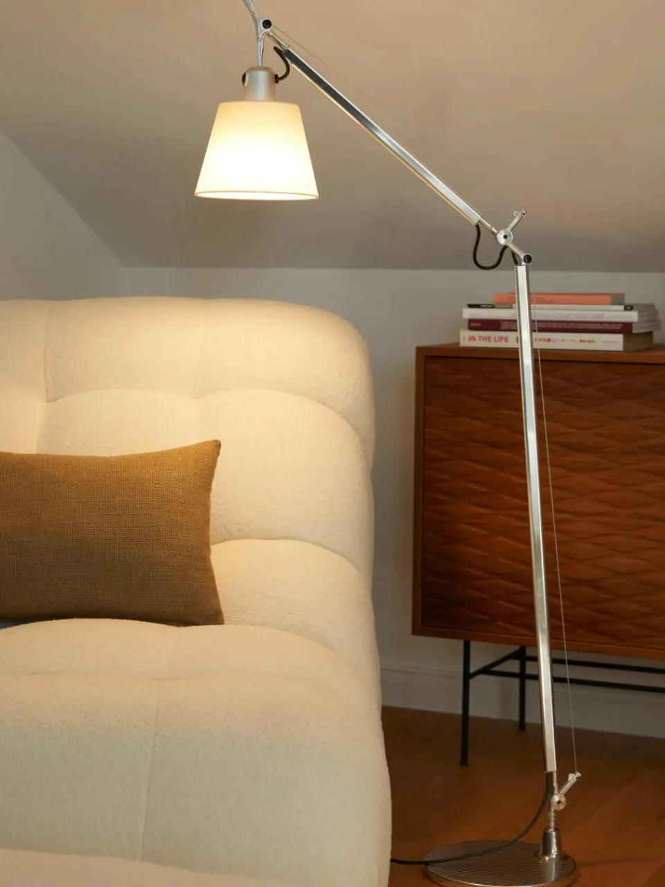 Vloerlamp Tolomeo Basculante Lettura^Artemide New