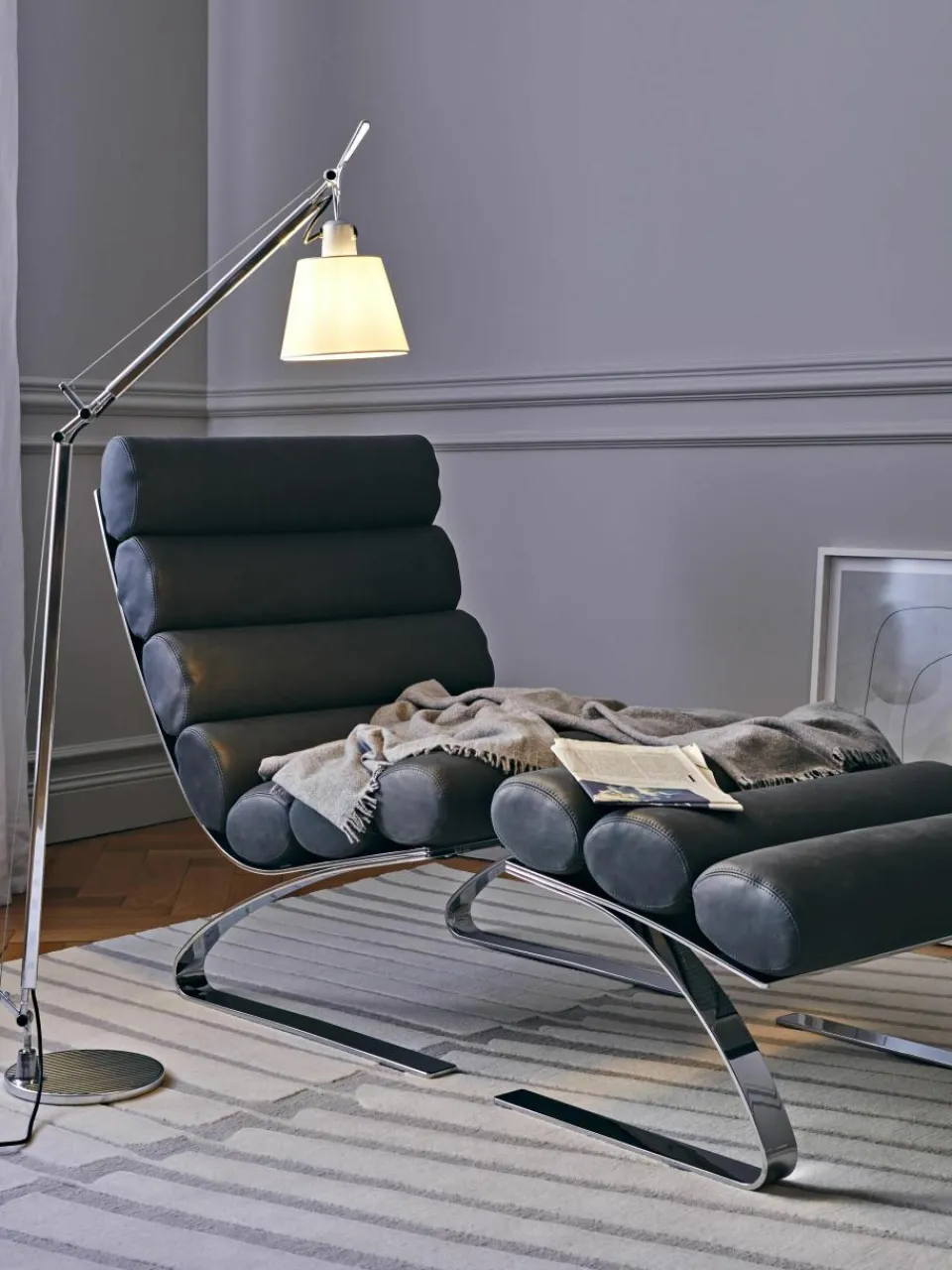 Vloerlamp Tolomeo Basculante Lettura^Artemide New