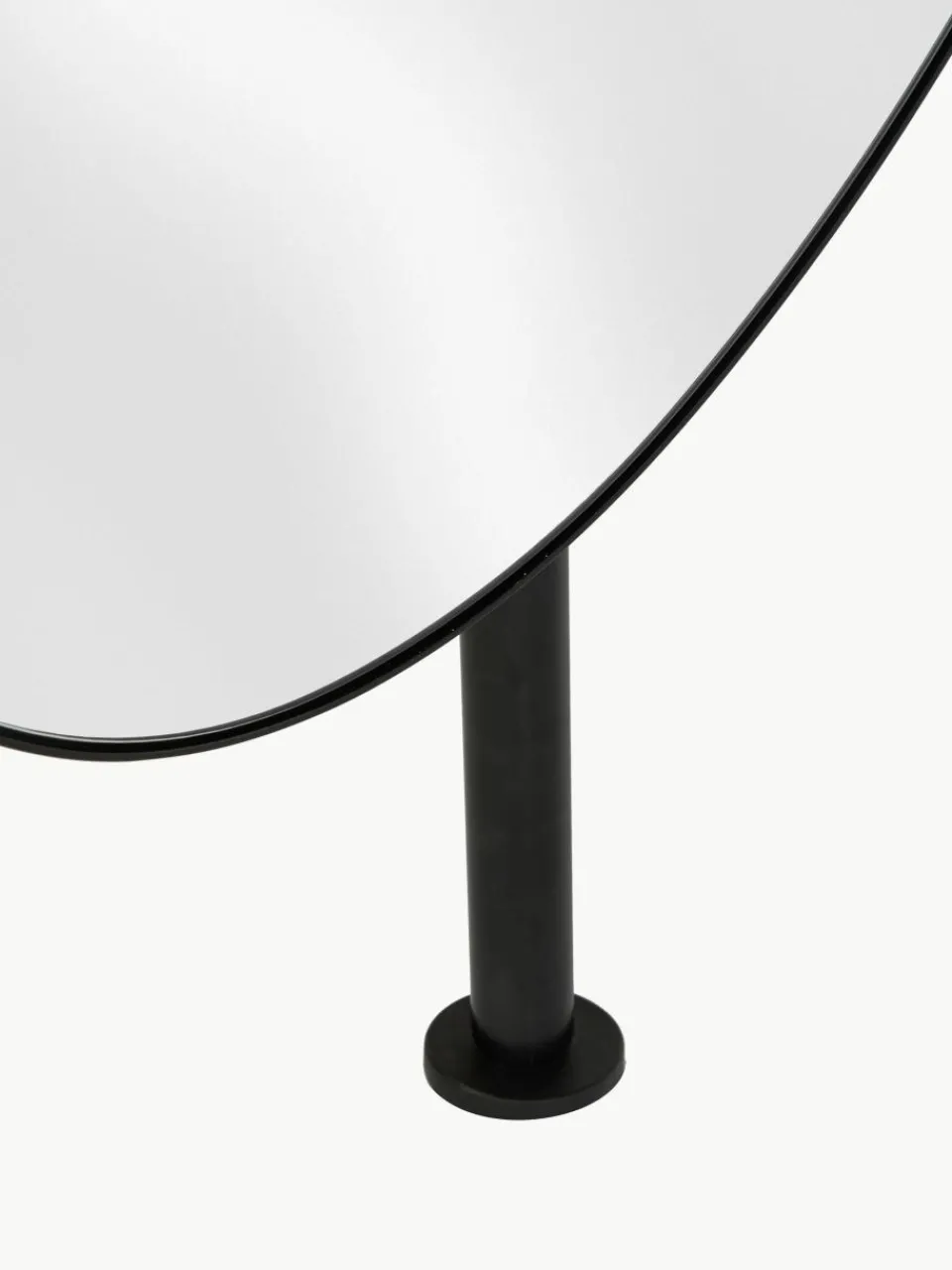 Vloerspiegel Ophelia voor wandbevestiging van metaal^Westwing Collection Clearance