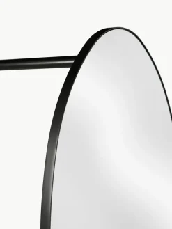 Vloerspiegel Ophelia voor wandbevestiging van metaal^Westwing Collection Clearance