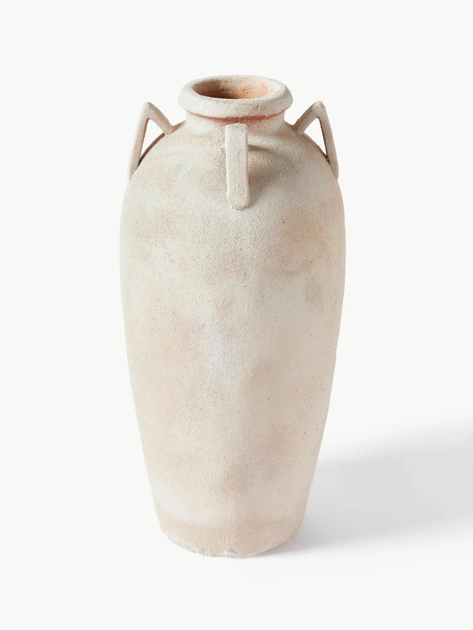 Vloervaas Liah met zandafwerking, H 70 cm^Westwing Collection Fashion