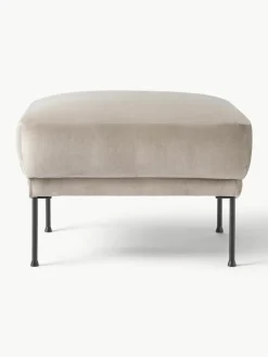 Voetenbank Fluente van fluweel^Westwing Collection Best