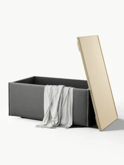 Voetenbank Lennon met opbergruimte^Westwing Collection Hot