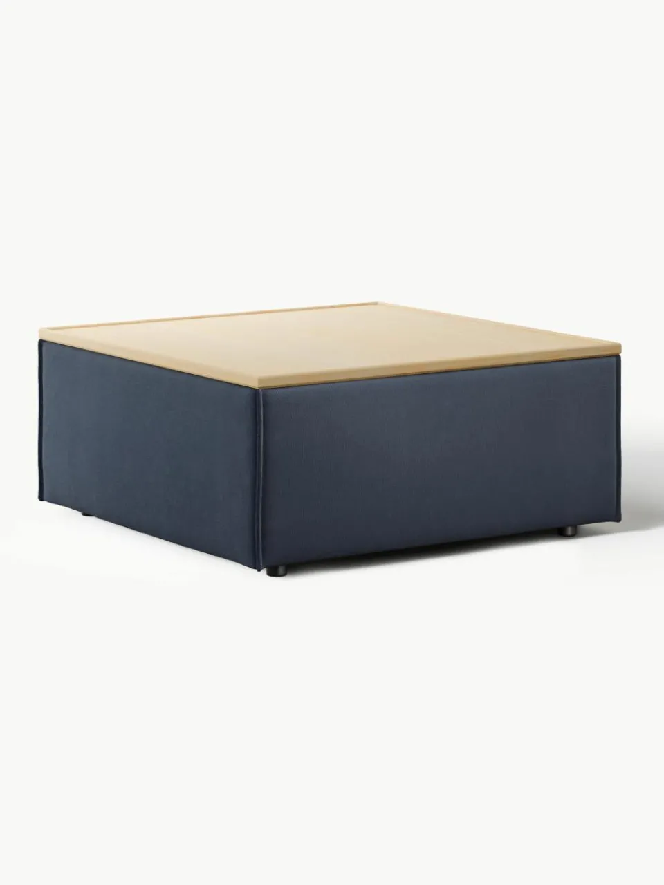 Voetenbank Lennon met opbergruimte^Westwing Collection Hot
