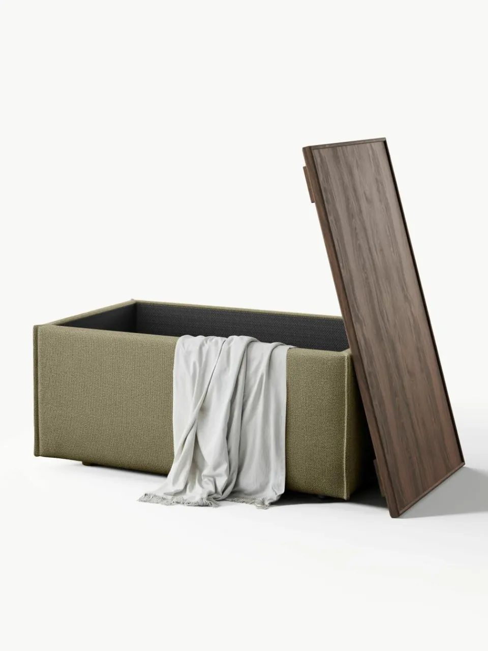 Voetenbank Lennon met opbergruimte^Westwing Collection Outlet