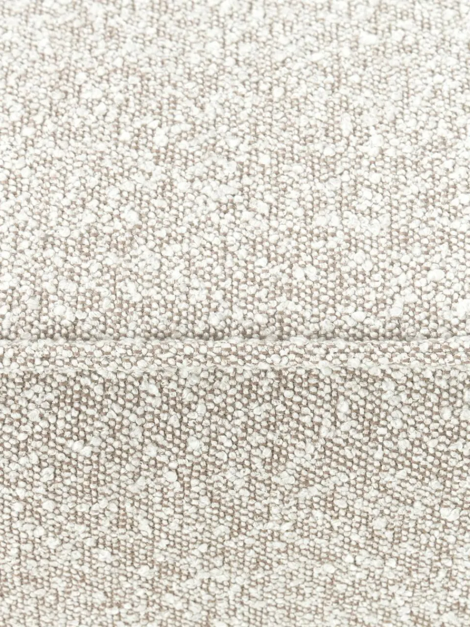 Voetenbank Lennon uit bouclé^Westwing Collection New