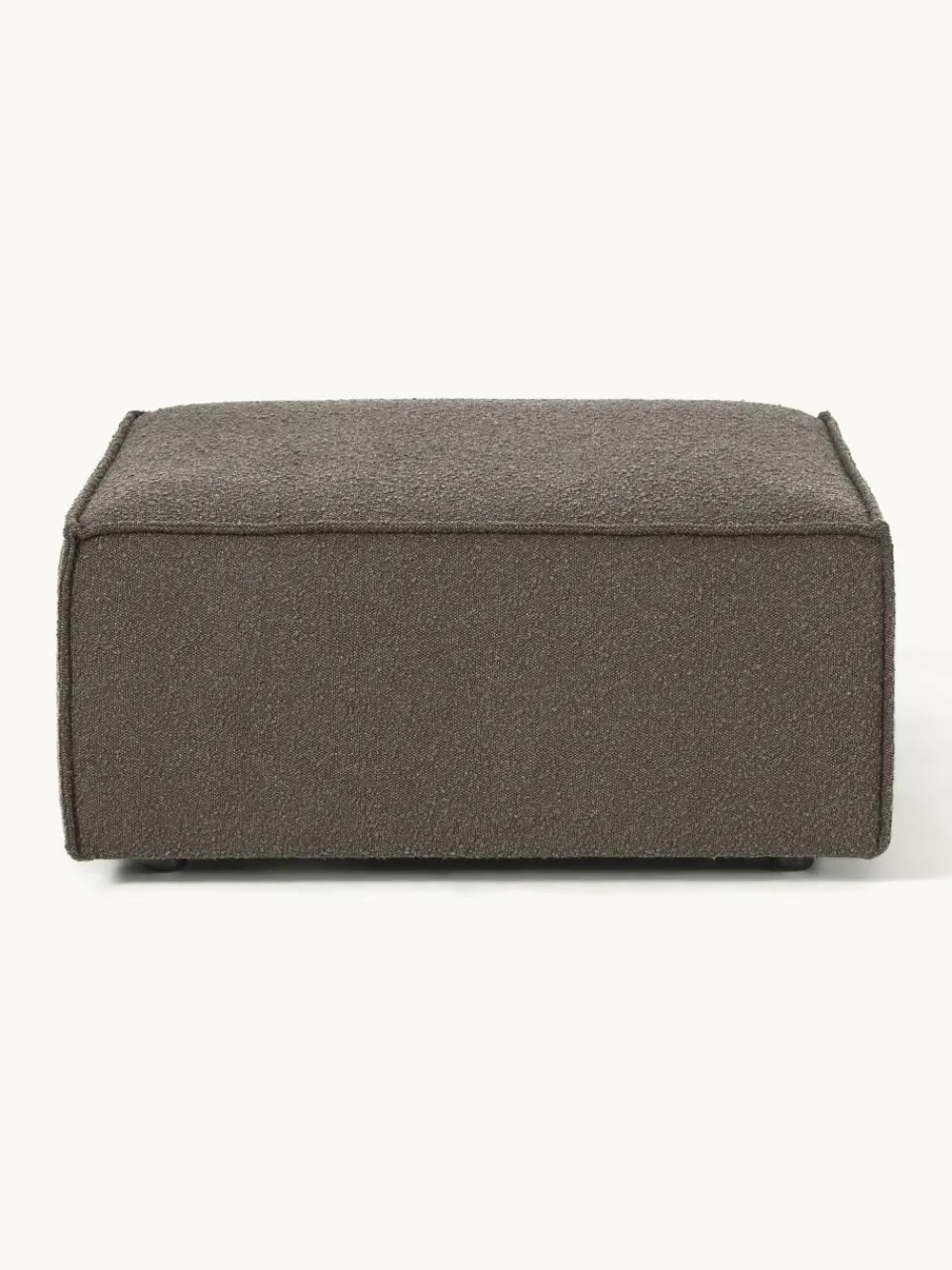 Voetenbank Lennon uit bouclé^Westwing Collection Online