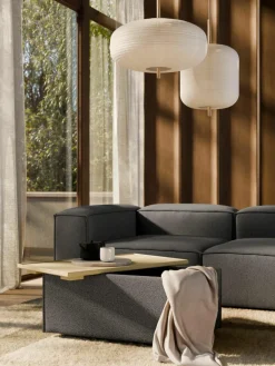 Voetenbank Lennon van bouclé met opbergruimte^Westwing Collection Discount