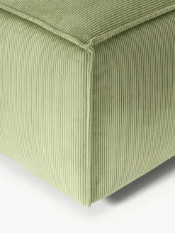 Voetenbank Lennon van corduroy^Westwing Collection Best