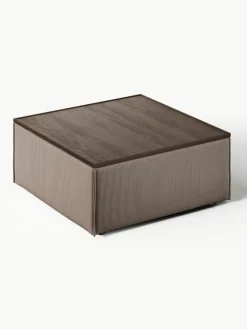 Voetenbank Lennon van corduroy met opbergruimte^Westwing Collection Discount