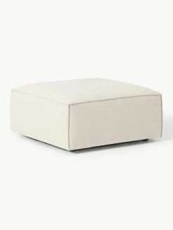 Voetenbank Lennon van linnenmix^Westwing Collection Best