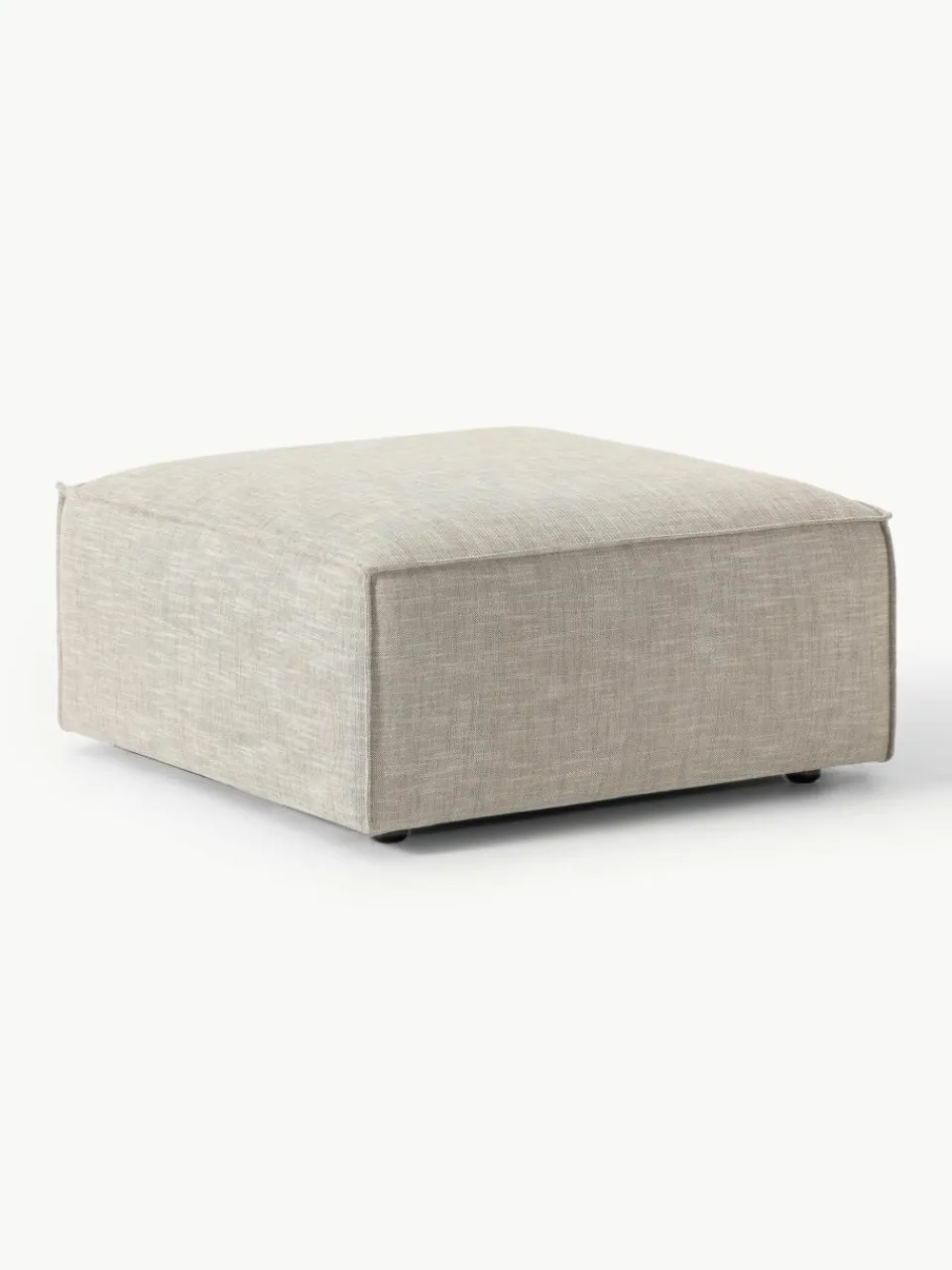 Voetenbank Lennon van linnenmix^Westwing Collection Clearance