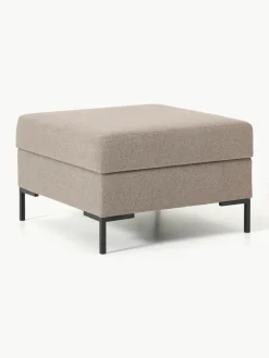 Voetenbank Luna met opbergruimte^Westwing Collection New