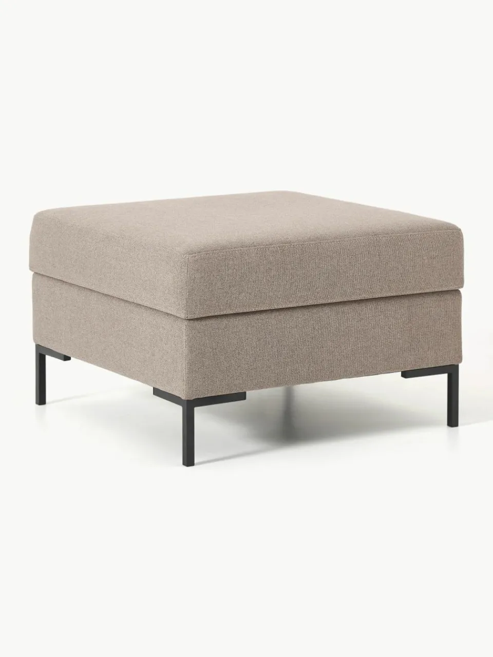 Voetenbank Luna met opbergruimte^Westwing Collection New