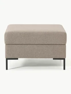 Voetenbank Luna met opbergruimte^Westwing Collection New