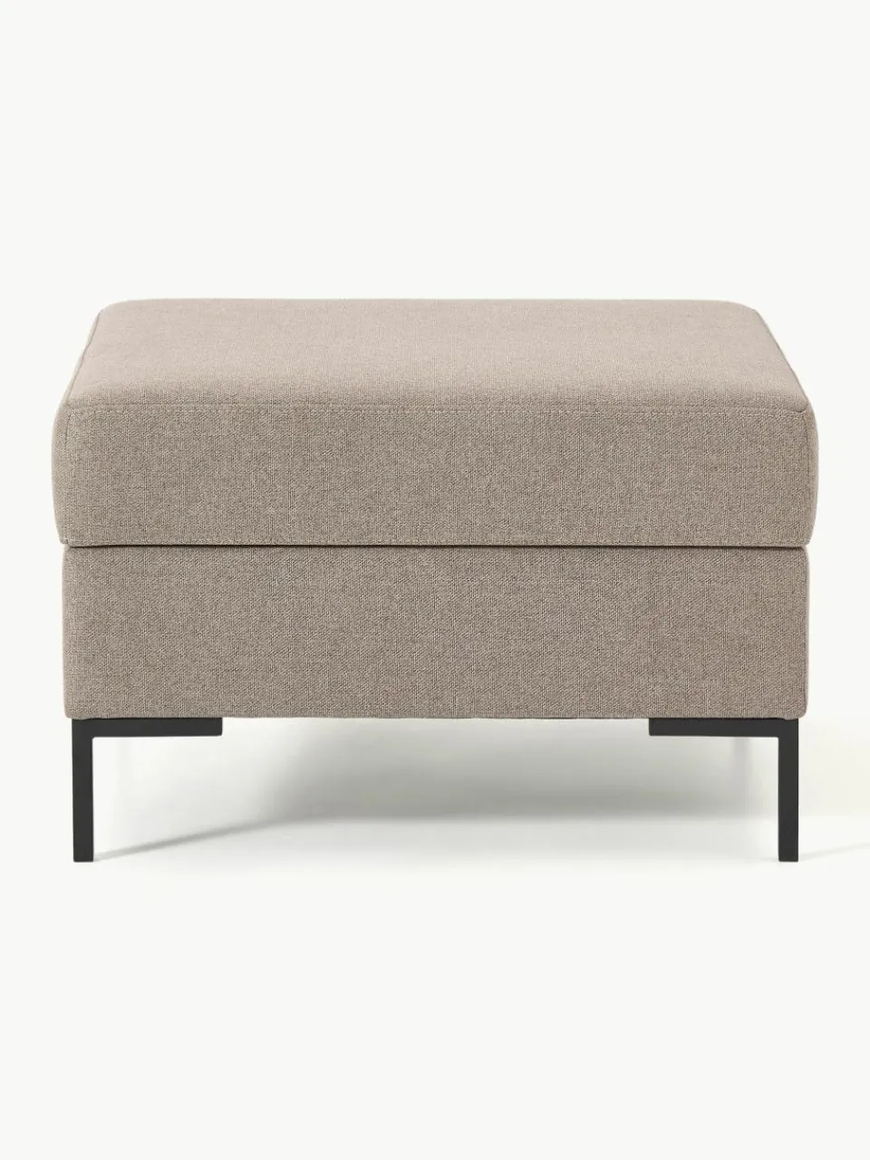 Voetenbank Luna met opbergruimte^Westwing Collection New