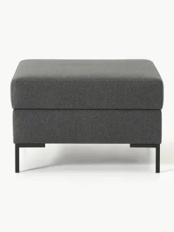 Voetenbank Luna met opbergruimte^Westwing Collection Best