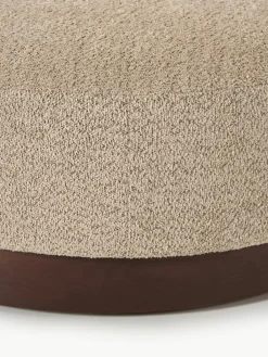 Voetenbank Natalie van teddy-bouclé^Westwing Collection Outlet
