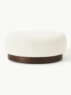 Voetenbank Natalie van teddy-bouclé^Westwing Collection Discount