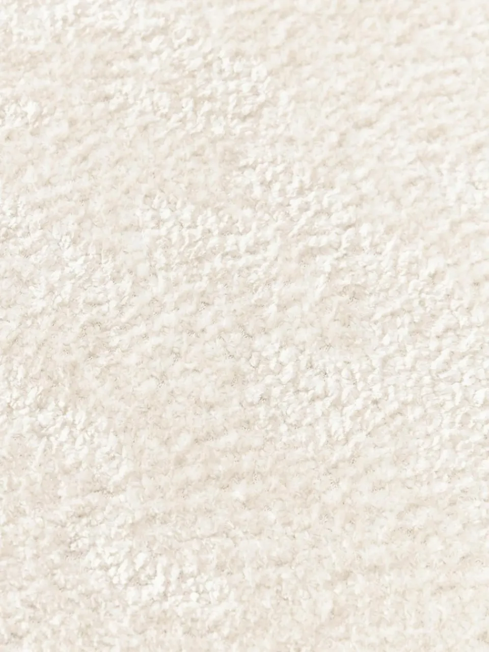 Voetenbank Wolke van teddy-bouclé^Westwing Collection New