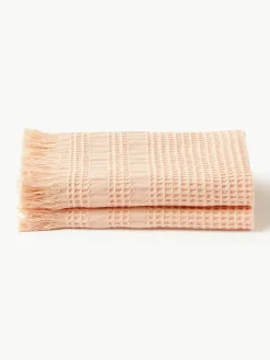 Wafelpiqué handdoek Yara in verschillende formaten^Westwing Collection Sale