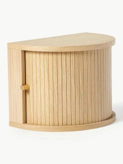 Wand nachtkastje Calary met geribde voorzijde^Westwing Collection Discount