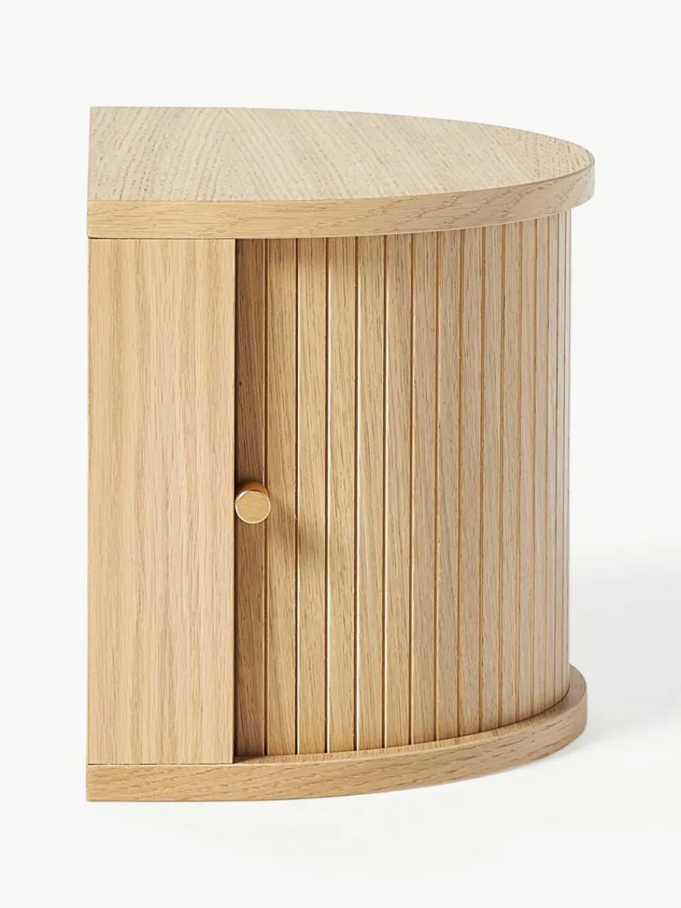 Wand nachtkastje Calary met geribde voorzijde^Westwing Collection Discount
