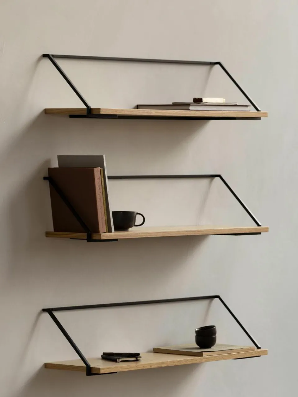 Wandbureau Rail van hout en metaal^Audo Copenhagen Clearance