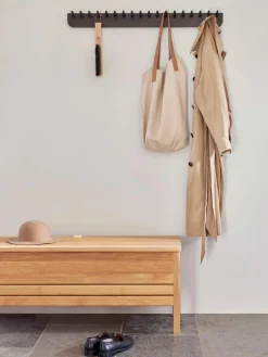 Wandkapstok Echo van eikenhout, B 88 cm^Form & Refine Best