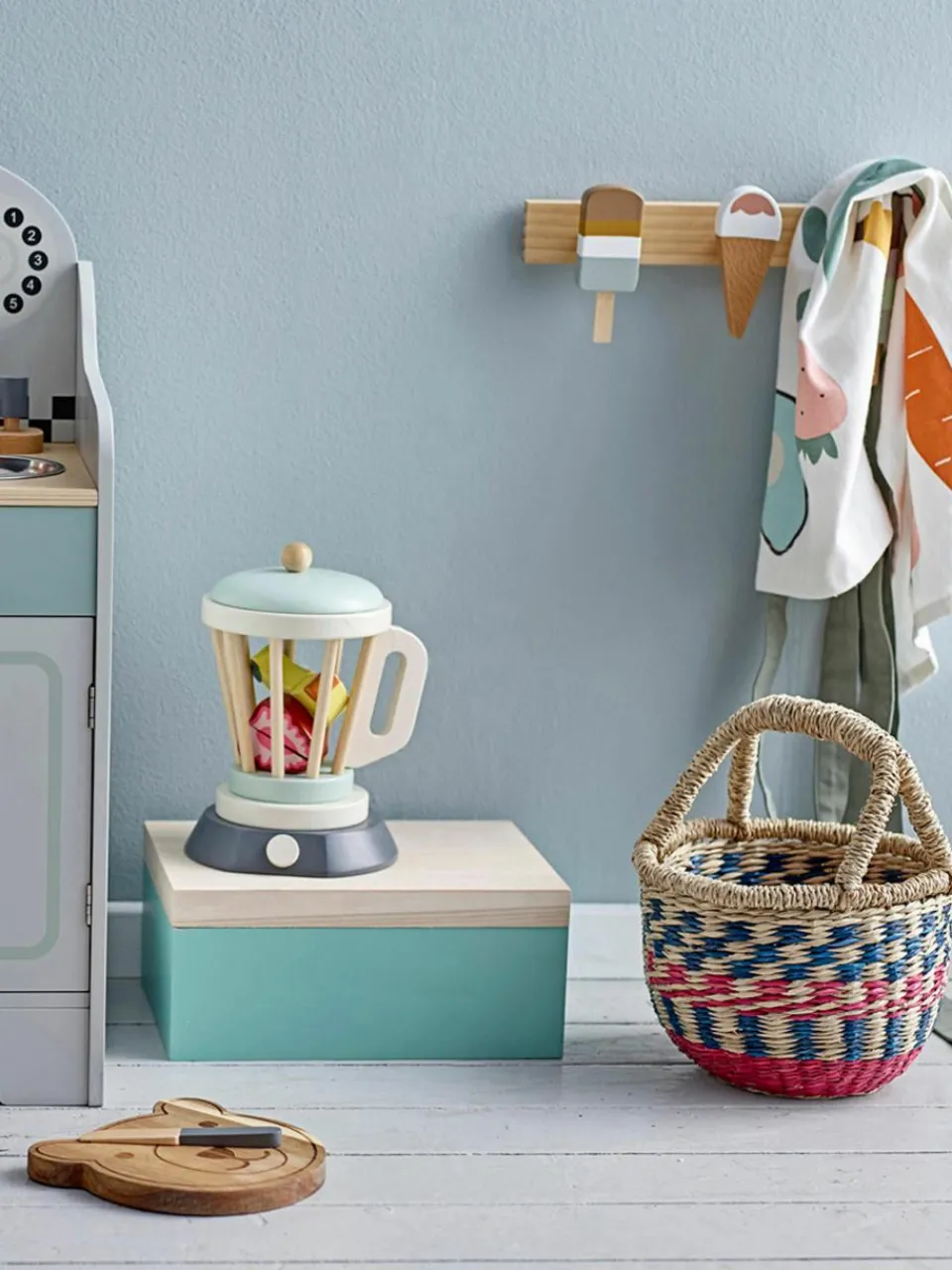 Wandkapstok Ice Creams^Bloomingville Mini Hot