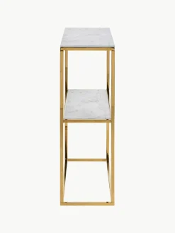 Wandkast Aruba met glazen tafelbladen in marmerlook^Westwing Clearance