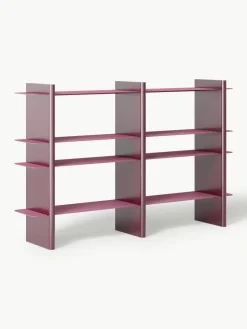 Wandkast Rami met metalen elementen^Westwing Collection Fashion